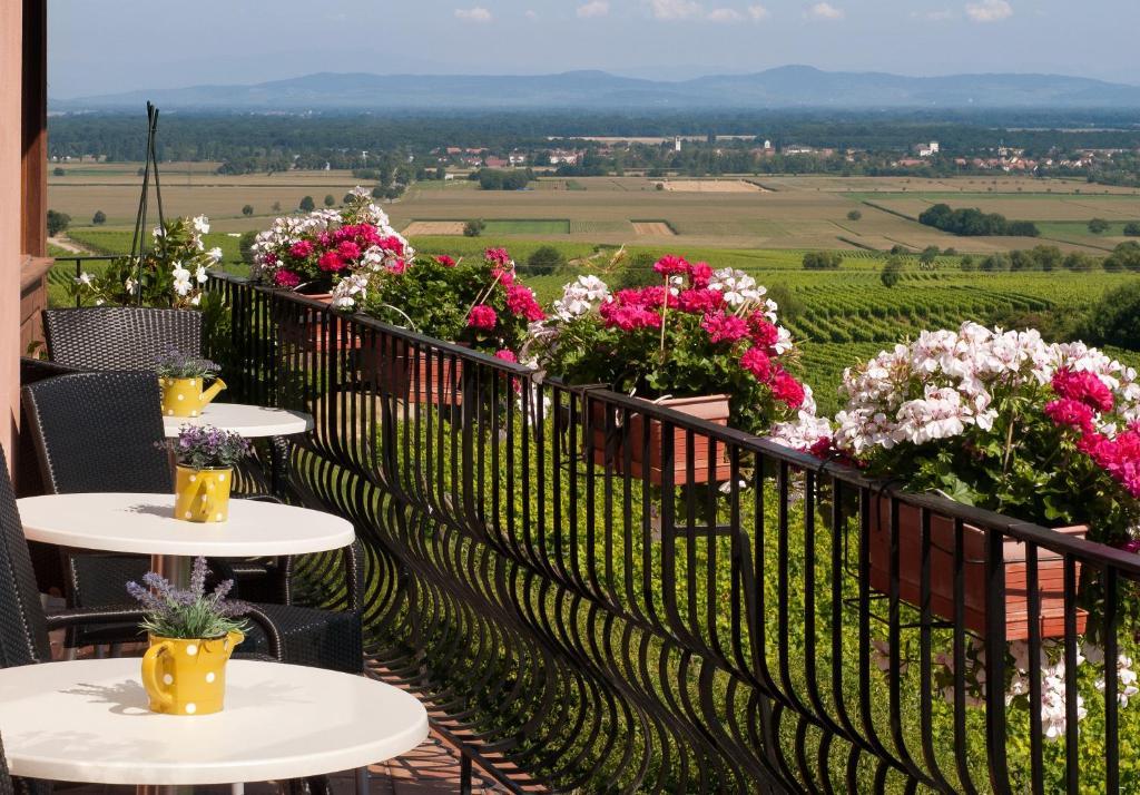 Hotel Restaurant Au Riesling Zellenberg Exteriér fotografie